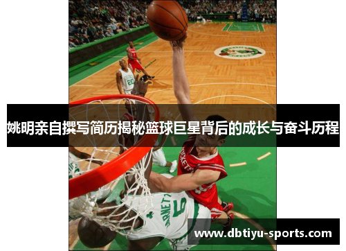 姚明亲自撰写简历揭秘篮球巨星背后的成长与奋斗历程